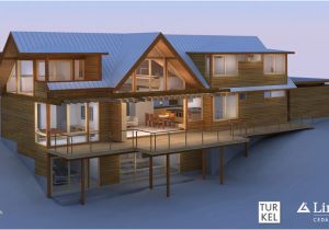 Lindal Log Home Plans Bold Modern Turkel Design Lindals Lindal Cedar Homes