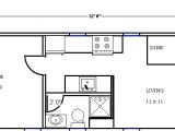 Little House On the Trailer Plans Caretaker Cottage Heirloom Handbuilt Example Floorplan