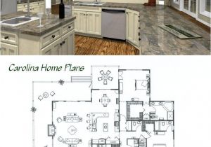 Living Concepts Home Plans Midsize Country Cottage House Plan with Open Floor Plan