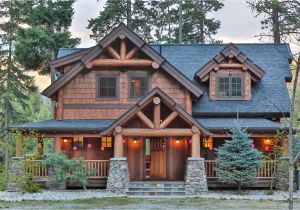 Lodge Homes Plans Timber Frame Home Plans the Big Chief Mountain Lodge