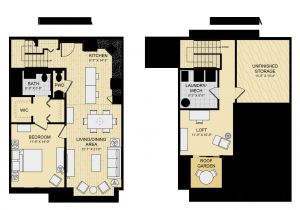 Loft Home Floor Plans Modern House Plans 2 Bedroom Loft Floor Plan Open Design