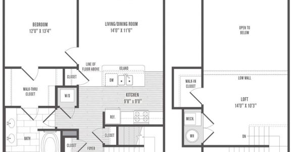 Loft Home Floor Plans New One Bedroom House Plans Loft New Home Plans Design