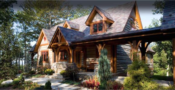 Log and Stone Home Floor Plans Log Cabin Stone House Plans