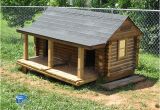 Log Cabin Dog House Plans Next Diy Log Dog House Summer