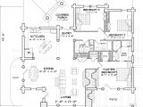 Log Home Floor Plans Caribou Log Home Floor Plan by Precision Craft