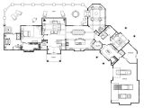 Log Home Floor Plans Single Story Log Cabin House Plans
