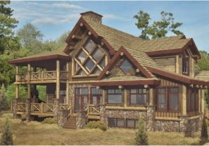 Log Home Floor Plans with Garage and Basement Log Home Floor Plans with Garage and Basement Cottage