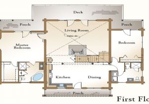 Log Home Floor Plans with Loft and Basement Log Home Plans with Open Floor Plans Log Home Plans with