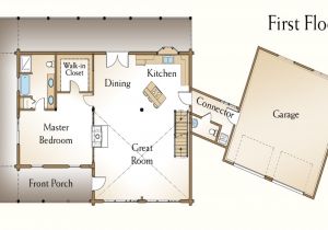 Log Home Floor Plans with Loft and Garage Ranch Floor Plans Log Homes Log Home Floor Plans with Loft