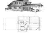 Log Home Floor Plans with Loft Small Log Cabin Floor Plans with Loft Log Cabin Doors
