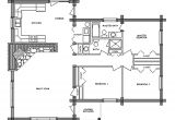 Log Home Floor Plans with Pictures Pioneer Log Home Floor Plan Bestofhouse Net 13434