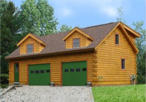 Log Home Garage Apartment Plan Log Home Plans with Garages Log Cabin Garage with