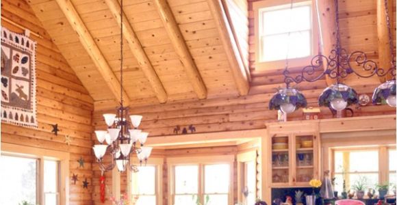 Log Home Open Floor Plans Open Floor Plans Real Log Style