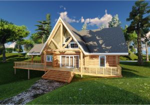Log Home Plans Alberta the Kinuso Acadian Log Homes