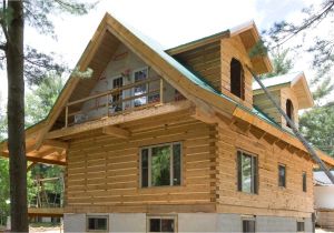 Log Home Plans Ontario Cabin with Loft Plans Joy Studio Design Gallery Best