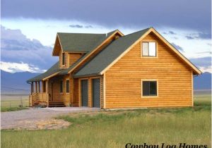 Log Home Plans with Garage Nevada City Plan 2 840 Sq Ft Cowboy Log Homes