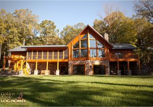 Log Home Plans with Walkout Basement Golden Eagle Log and Timber Homes Log Home Cabin Cabin