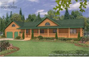 Log Home Ranch Floor Plans Ranch Style Log Cabin Floor Plans