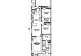 Long and Narrow House Plans Narrow House Plans with Rear Garage Long Narrow Lot House