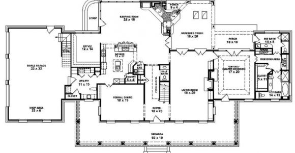 Louisiana Plantation Style Home Plans 653901 1 5 Story 4 Bedroom 3 5 Bath Louisiana