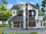 Low Budget Home Plans In Kerala Home Architecture Slope Roof Low Cost Home Design Kerala
