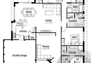 Luv Homes Floor Plans 39 the Matrix 39 Floorplan 17m Frontage 4×2 Alfresco