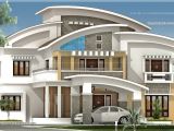 Luxary Home Plans 3750 Square Feet Luxury Villa Exterior Kerala Home
