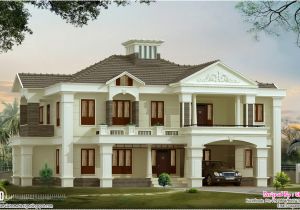 Luxery Home Plans 4 Bedroom Luxury Home Design Kerala Home Design and
