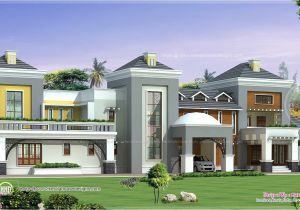 Luxury Castle Home Plans Luxury House Plan with Photo Kerala Home Design and