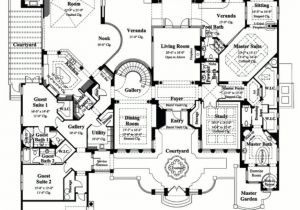 Luxury Floor Plans for New Homes Luxury Luxury Estate Home Floor Plans New Home Plans Design