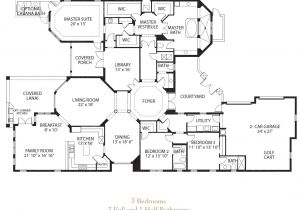 Luxury Golf Course Home Plans Golf Course Clubhouse Floor Plans