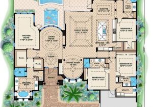 Luxury Home Floor Plans with Photos Mediterranean House Plan for Beach Living Ideas for the