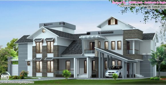 Luxury Home Plans 2018 January 2013 Kerala Home Design and Floor Plans
