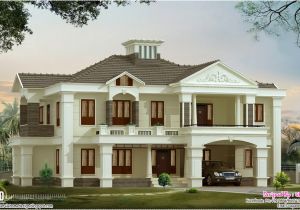Luxury Home Plans Designs 4 Bedroom Luxury Home Design Kerala Home Design and