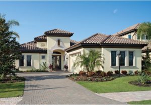 Luxury Home Plans Florida Bardmoor 1172 Mediterranean Exterior Tampa by