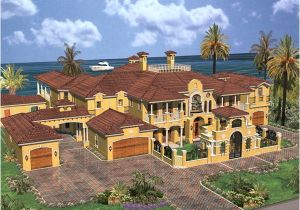 Luxury Home Plans Florida Cedar Palm Luxury Florida Home Plan 106s 0069 House