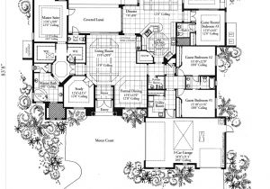 Luxury Homes Floor Plan Marvelous Builder Home Plans 9 Luxury Homes Design Floor