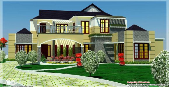 Luxury Homes Plans Designs 5 Bedroom Luxury Home In 2900 Sq Feet Home Appliance