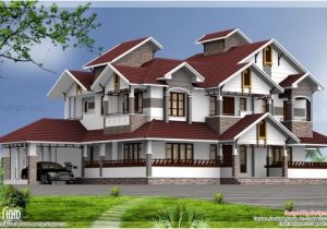 Luxury Homes Plans with Photos Stunning 6 Bedroom Luxury House Design Kerala Home Design