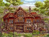 Luxury Log Home Plans with Pictures Luxury Log Home with Finished Lower Level 13319ww