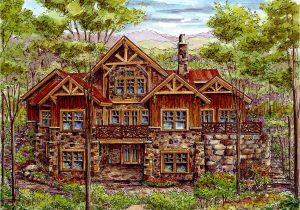 Luxury Log Home Plans with Pictures Luxury Log Home with Finished Lower Level 13319ww