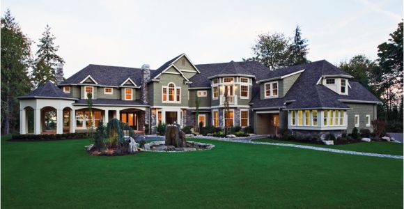 Luxury Mansion Home Plans Lydelle Luxury Craftsman Home Plan 071s 0050 House Plans