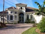 Luxury Mediterranean Home Plans Mediterranean Home Design with Cream Wall Paint Color