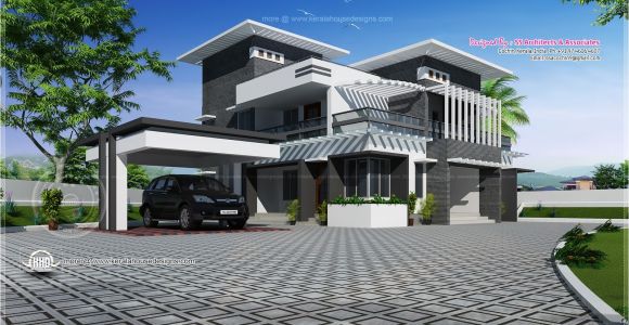 Luxury Modern Home Plan Luxury Modern House Exterior Design