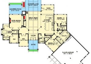 Luxury Mountain Home Floor Plans Plan 23284jd Luxury Craftsman with Front to Back Views