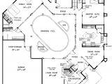 Luxury Ranch House Plans with Indoor Pool Home Plans with Indoor Lap Pool