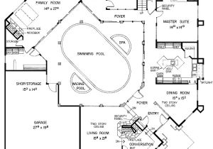 Luxury Ranch House Plans with Indoor Pool Home Plans with Indoor Lap Pool