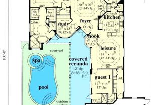 Luxury Ranch House Plans with Indoor Pool Ranch House Plans with Indoor Pool Home Deco
