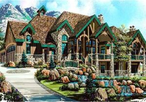 Luxury Rustic Home Plans Luxury House Plans Rustic Craftsman Home Design 8166