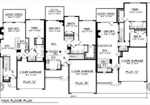 Luxury Single Family Home Plans Stunning Multi Family House Plans Images Plan 3d House